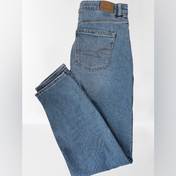American Eagle Outfitters Denim - American Eagle - Mom skinny jeans - high rise - Size 8 Long -